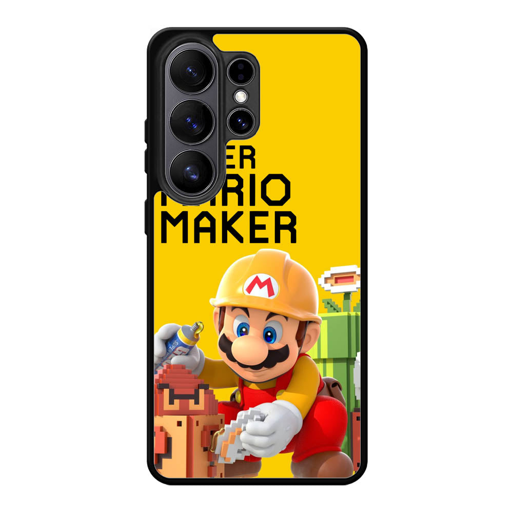 super mario maker Z3515 Samsung Galaxy S26 Ultra Case