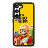 super mario maker Z3515 Samsung Galaxy S24 5G Case