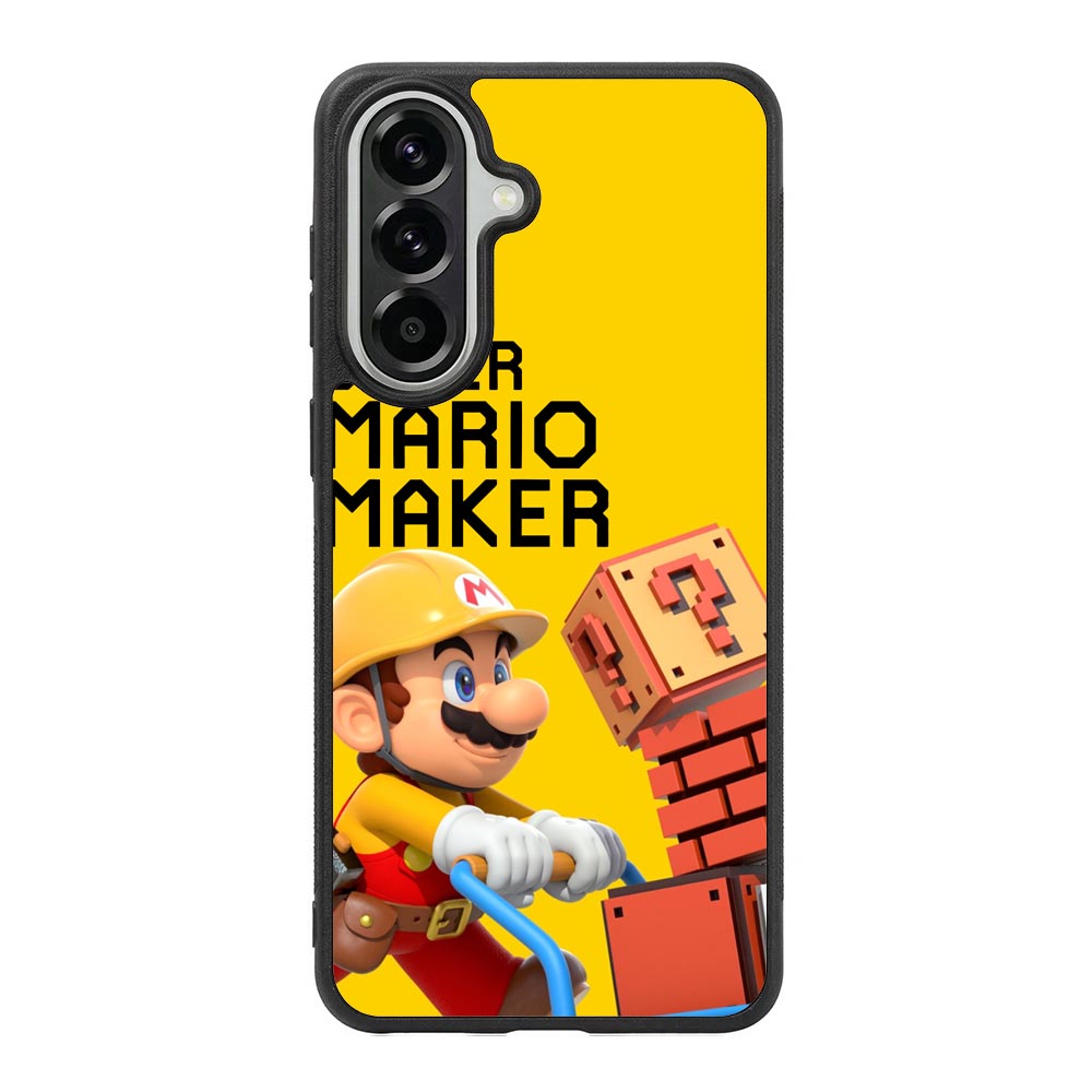 super mario yellow maker Z3525 Samsung Galaxy A57 Case