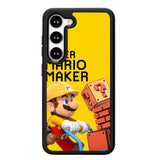 super mario yellow maker Z3525 Samsung Galaxy S25 5G Case