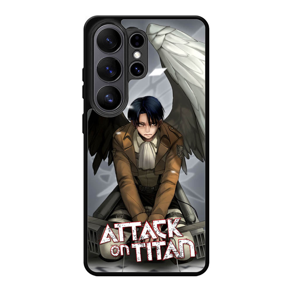 levi attack on titan Z3646 Samsung Galaxy S26 Ultra Case