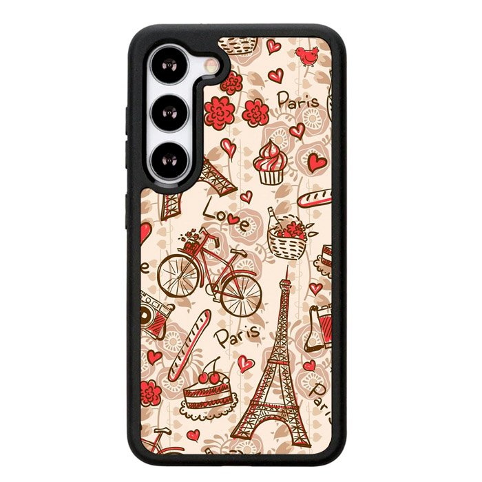 paris vintage Z3833 Samsung Galaxy S25 Plus 5G , Samsung Galaxy S25+ 5G Case