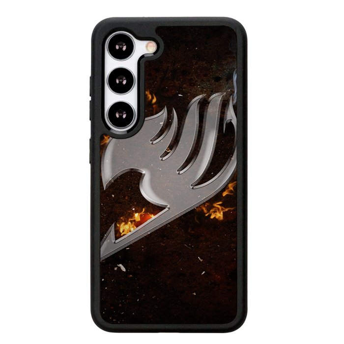 fairy tail Logo Fire Z3696 Samsung Galaxy S24 Plus 5G , Samsung Galaxy S24+ 5G Case