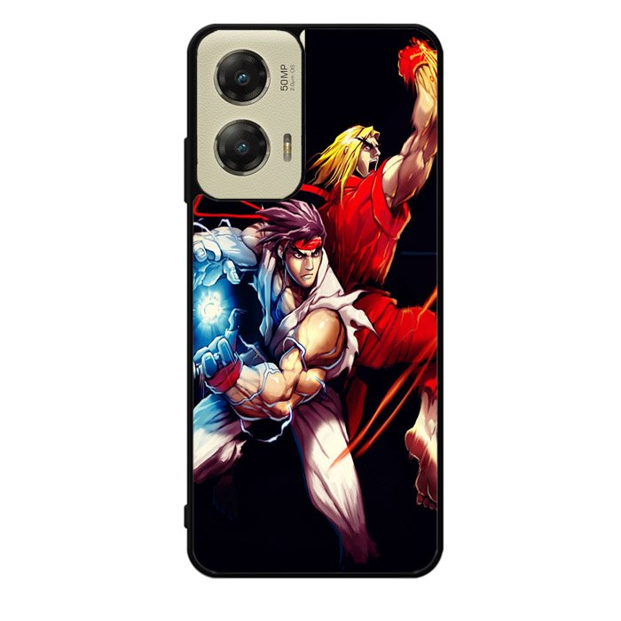 Street Fighter Ryu Ken Z4372 Motorola Moto G Stylus 5G 2024 Case