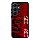 See Red Chicago Bulls Playoffs Z4811 Samsung Galaxy S26 Ultra Case