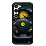 Red Ferrari Logo Z4552 Samsung Galaxy S24 Plus 5G , Samsung Galaxy S24+ 5G Case