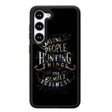 supernatural quotes Z5056 Samsung Galaxy S24 Plus 5G , Samsung Galaxy S24+ 5G Case