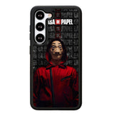 la casa de papel Z5069 Samsung Galaxy S24 Plus 5G , Samsung Galaxy S24+ 5G Case