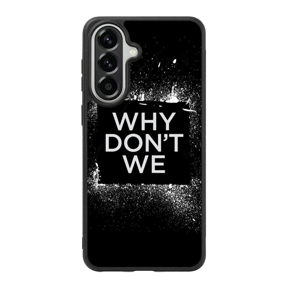 why dont we Logo Z5121 Samsung Galaxy A37 Case