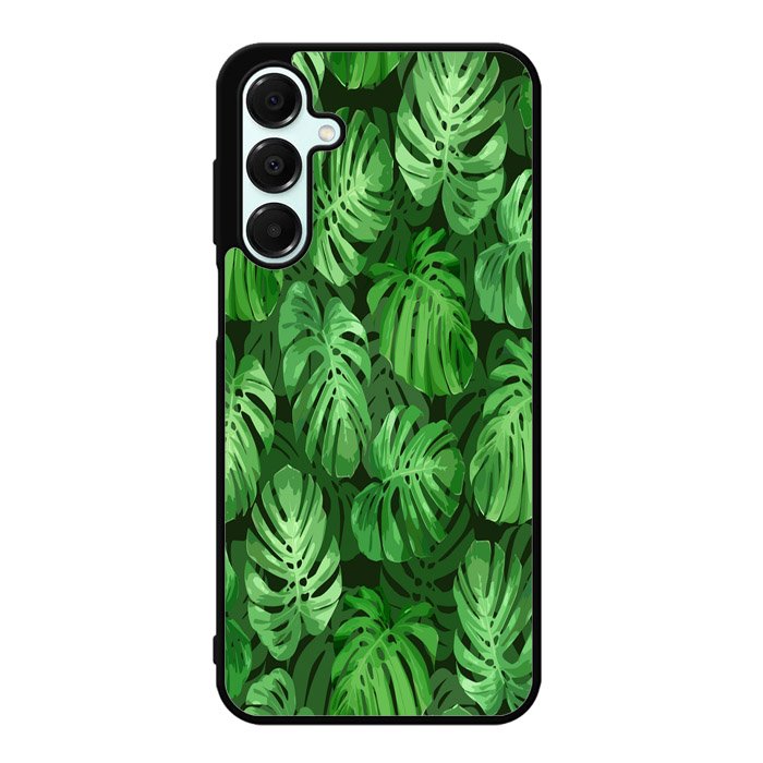 monstera leaves seamless tropical Z8005 Samsung Galaxy A16 5G Case