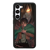attack on titan eren Z8052 Samsung Galaxy S24 5G Case
