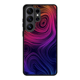 Neon Rainbow swirls Z8073 Samsung Galaxy S26 Ultra Case