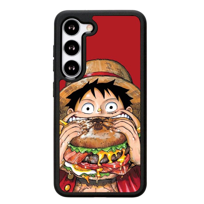 monkey d luffy hungry Z8180 Samsung Galaxy S24 Plus 5G , Samsung Galaxy S24+ 5G Case