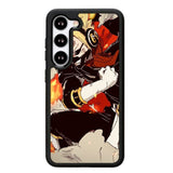 vinsmoke sanji stealth black Z8187 Samsung Galaxy S25 5G Case