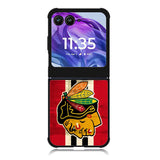 BlackHawks NHL Team Logo Motorola Moto Razr 2024 , Moto Razr 50 Case FE1696