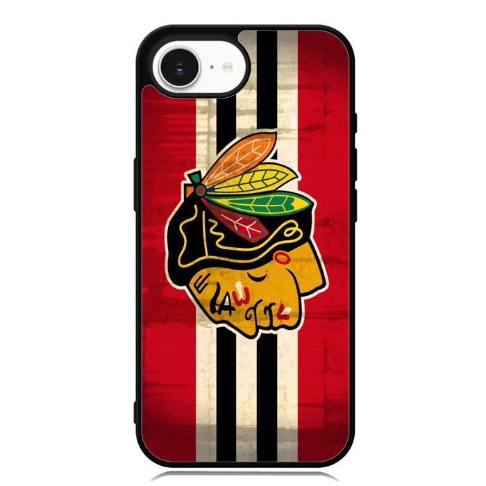 BlackHawks NHL Team Logo iPhone 16e Case FE1696