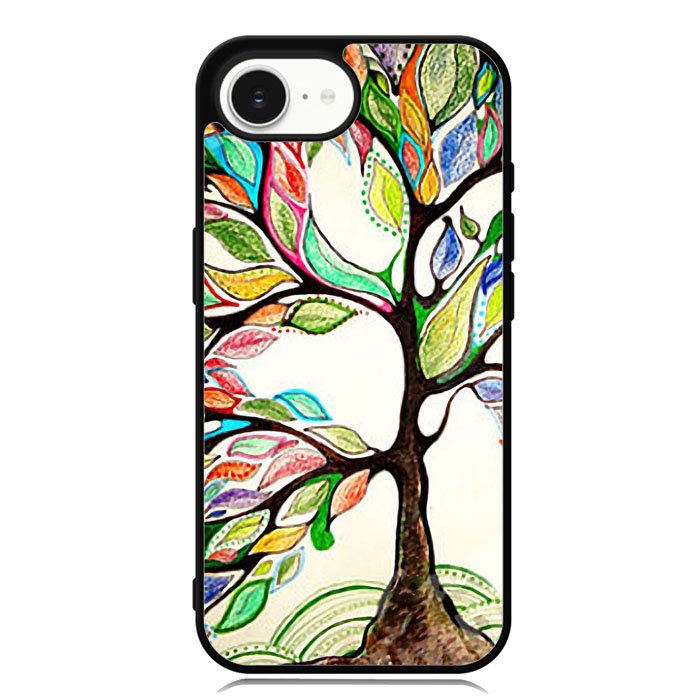 Tree of Life, Oil Paint iPhone 16e Case FE1745