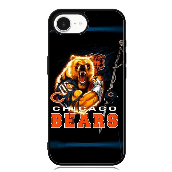 Rare Chicago Bears NFL Team Bear Mascot iPhone 16e Case FE1815