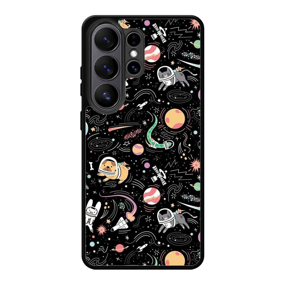 Space Animal Samsung Galaxy S26 Ultra Case FE0578