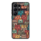 Cute Cat Samsung Galaxy S26 Ultra Case FE0184