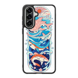 Cute Shark Samsung Galaxy A37 Case FE0198