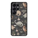 Cute Dino Samsung Galaxy S26 Ultra Case FE0189