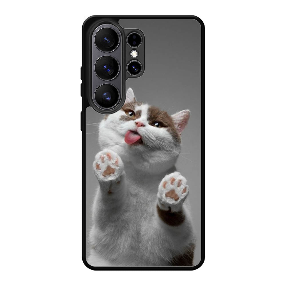 Cute Cat Samsung Galaxy S26 Ultra Case FE0185