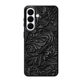 Black Flower Samsung Galaxy S26 Case FE0101