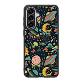 Alien Space Pattern Samsung Galaxy A37 Case FE0023