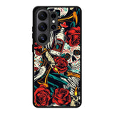 Skull Pattern Samsung Galaxy S26 Ultra Case FE0569