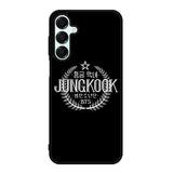 BTS Jungkook Logo X00385 Samsung Galaxy A35 5G Case