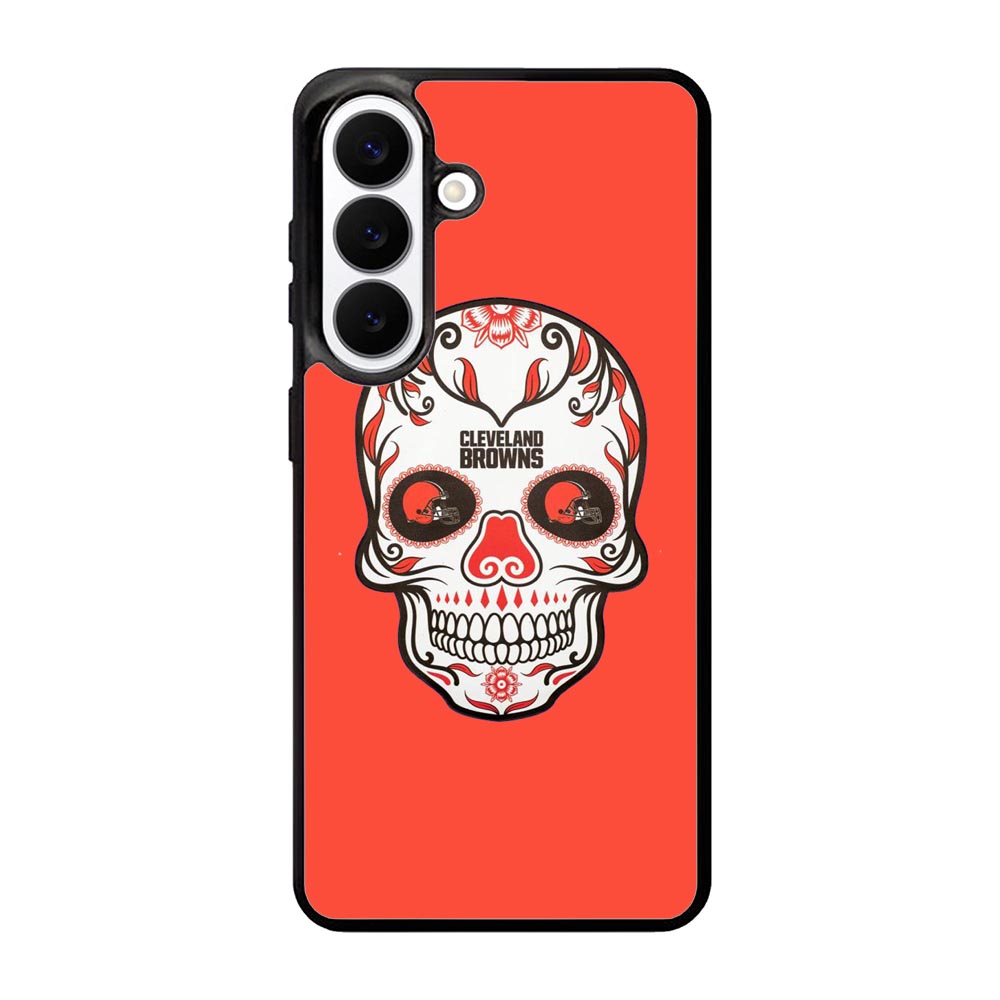 Cleveland Browns Skull X00389 Samsung Galaxy S26 Case