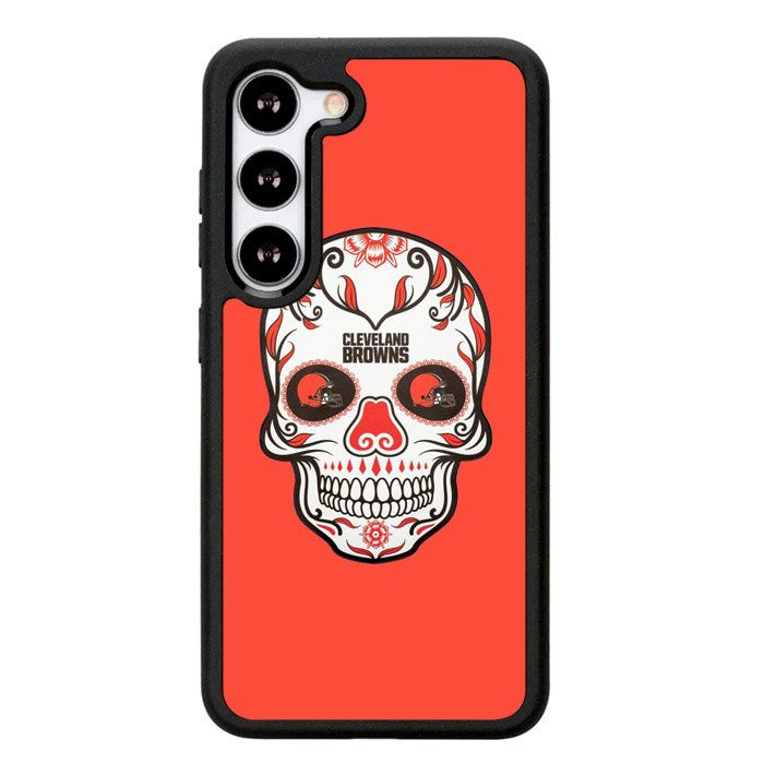 Cleveland Browns Skull X00389 Samsung Galaxy S25 5G Case