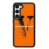 vlone Logo Wallpaper X02240 Samsung Galaxy S24 5G Case