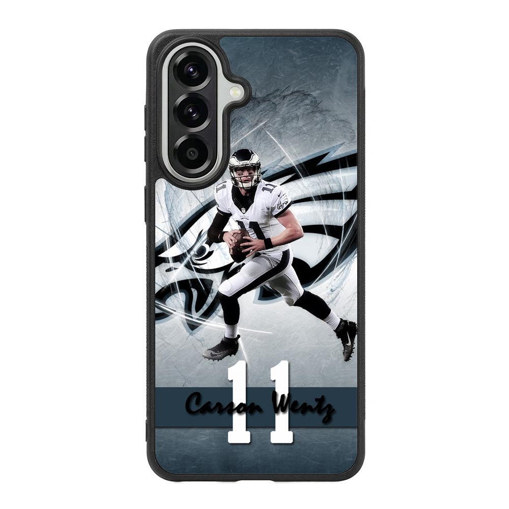 carson wentz 11 X02236 Samsung Galaxy A57 Case