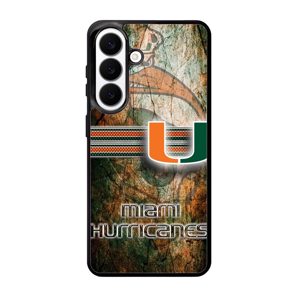 miami hurricanes Logo X02184 Samsung Galaxy S26 Case