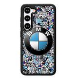 bmw sticker bomb X02147 Samsung Galaxy S24 Plus 5G , Samsung Galaxy S24+ 5G Case