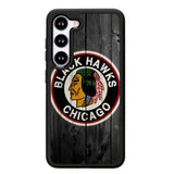 chicago blackhawks brown X02110 Samsung Galaxy S25 Plus 5G , Samsung Galaxy S25+ 5G Case