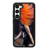 hayley williams paramore hair fire X1148 Samsung Galaxy S24 Plus 5G , Samsung Galaxy S24+ 5G Case