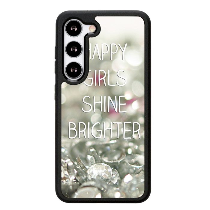 Happy Girls Shine Brighter X1219 Samsung Galaxy S25 Plus 5G , Samsung Galaxy S25+ 5G Case