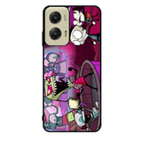 invader zim cartoon X1215 Motorola Moto G Stylus 5G 2024 Case