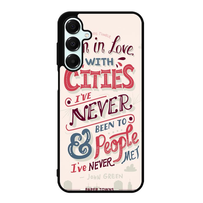 john green, paper towns X1201 Samsung Galaxy A36 5G Case