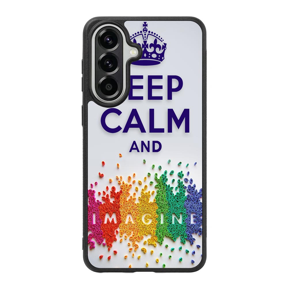 Keep Calm and imagine X1245 Samsung Galaxy A37 Case