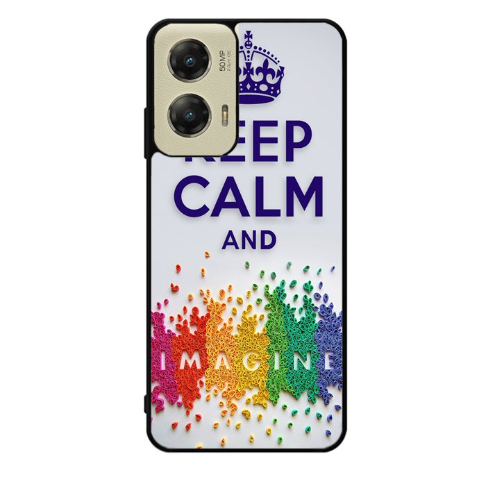 Keep Calm and imagine X1245 Motorola Moto G Stylus 5G 2024 Case