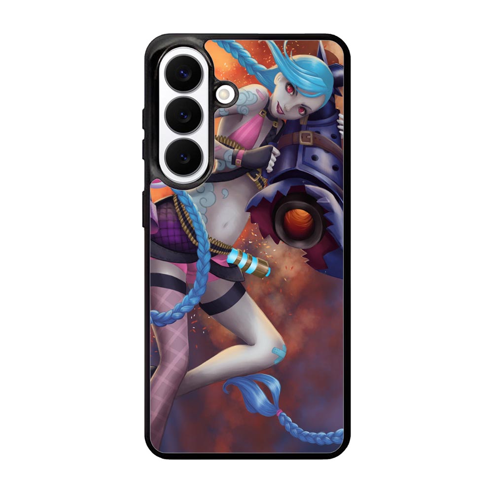 league of legend jinx Wallpaper X1268 Samsung Galaxy S26 Case