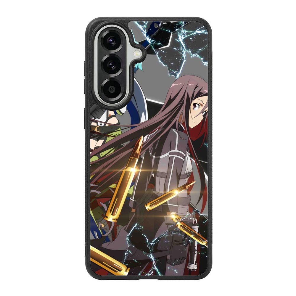 Gun Gale Sinon Kirito X1366 Samsung Galaxy A37 Case