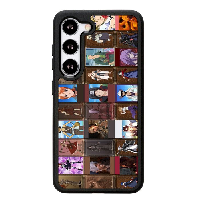 Fate Stay Night Saber Command Spells X1429 Samsung Galaxy S24 Plus 5G , Samsung Galaxy S24+ 5G Case