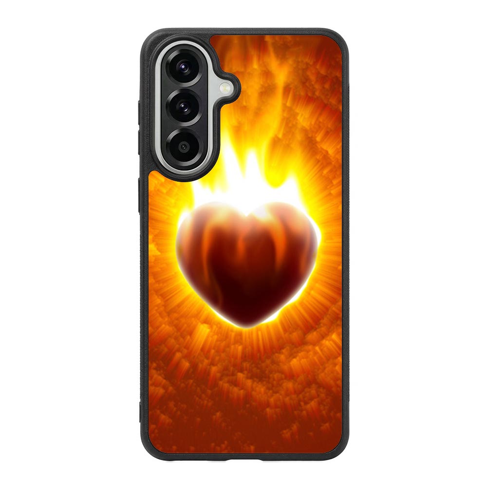 Love Burning Heart X1458 Samsung Galaxy A37 Case