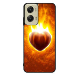 Love Burning Heart X1458 Motorola Moto G Stylus 5G 2024 Case