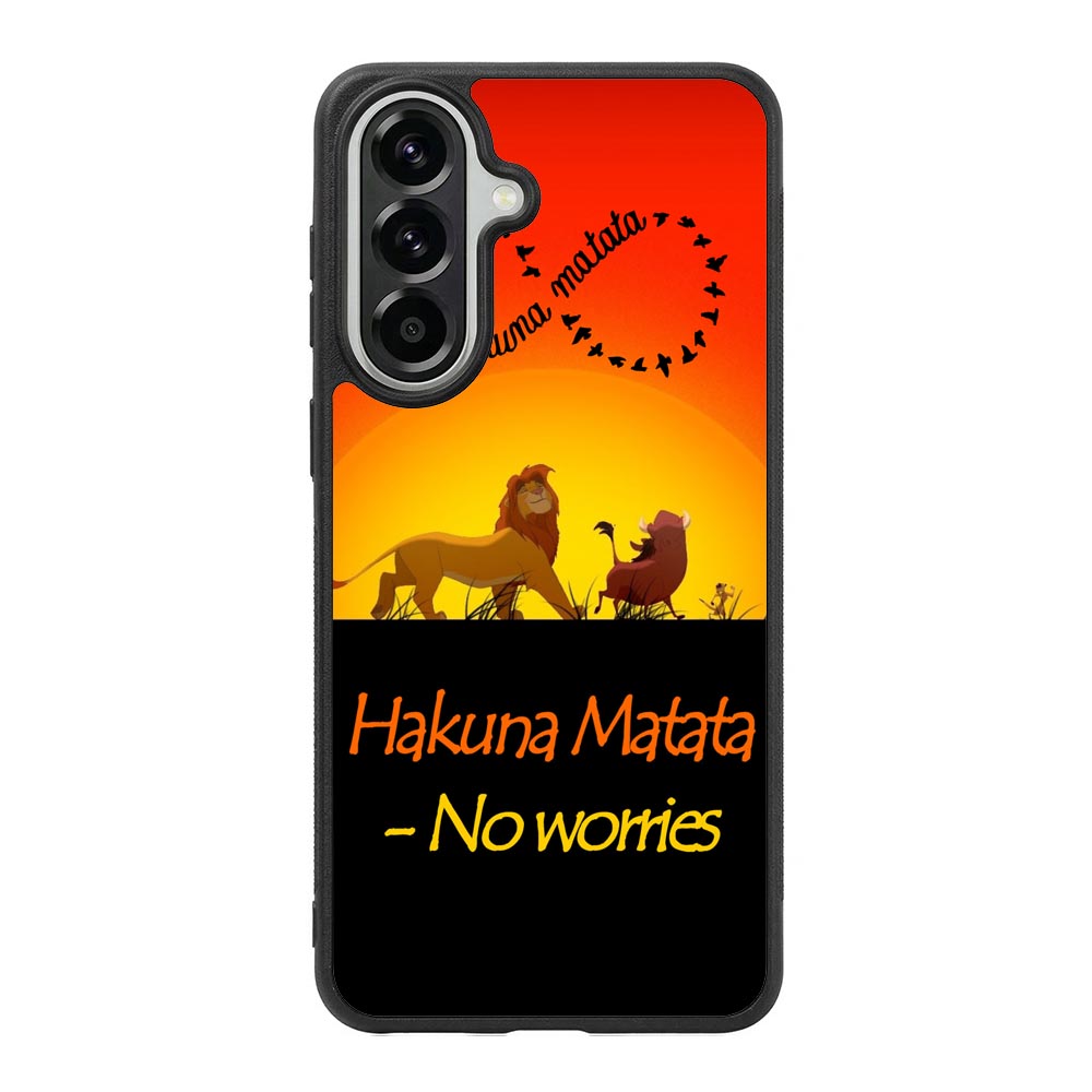 Hakuna Matata No Worries X3644 Samsung Galaxy A57 Case